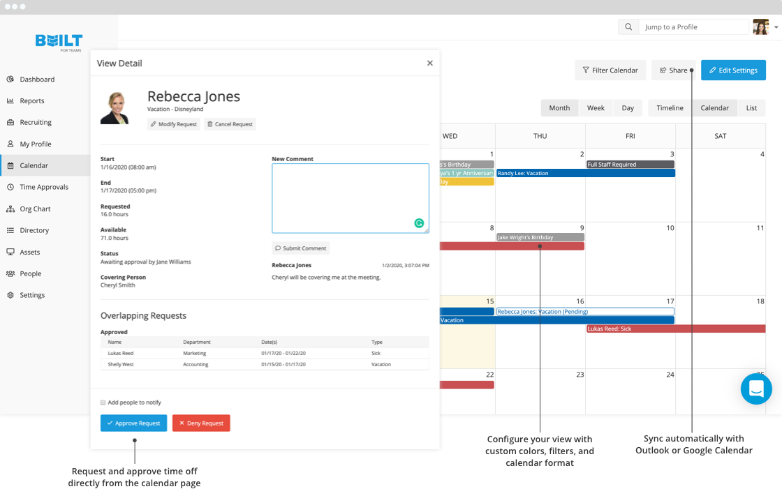 Company Calendar